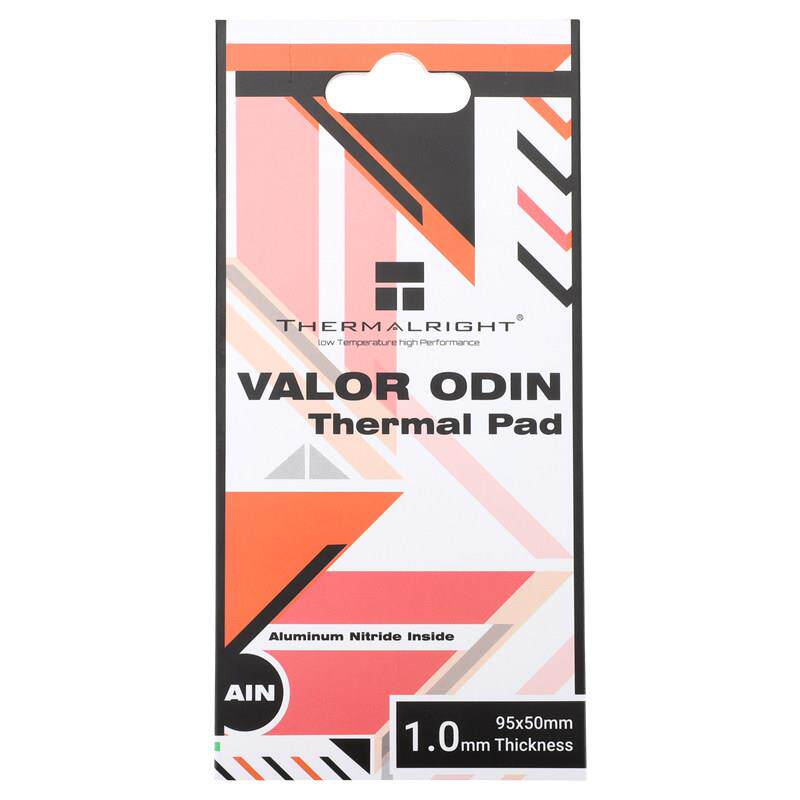利民 VALOR ODIN散热矽胶垫 导热系数15w/mk不导电 95x50x1.0mm