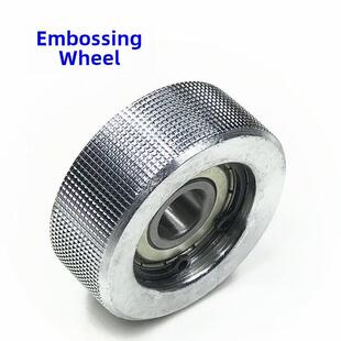 封箱机配件主动轮黑色橡胶压花橡胶轮连续聚氨酯轮加厚多型号专用