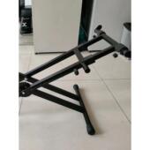 可升降古筝架多功能键盘琴架手提式 支架小半筝双X型演出家 坐立式