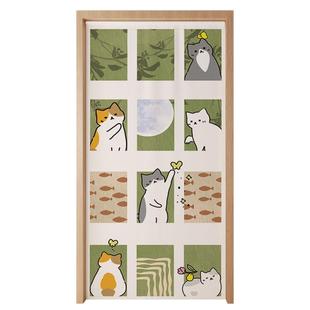 2024新款 布门帘卧室房间宿舍软隔断出租屋遮挡防窥窗帘家用分隔窗