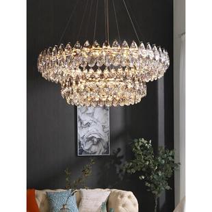 水晶吊灯灯豪华客厅主灯意大利风格 高端设计师创意简单豪华餐厅照