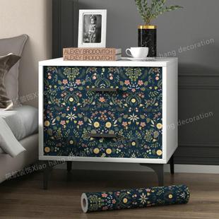 家具翻新贴纸防水防潮厨房遮丑装 柜衣柜壁纸自粘墙纸贴画 饰柜子鞋