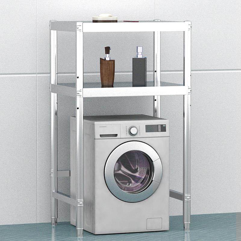 不锈钢置物架家用洗衣机收纳层架子落地多层多功能浴室阳台高腿货,厨房/烹饪用具,厨房置物架/置物柜/角架,淘宝优惠券,粉丝福利购,淘宝优惠卷