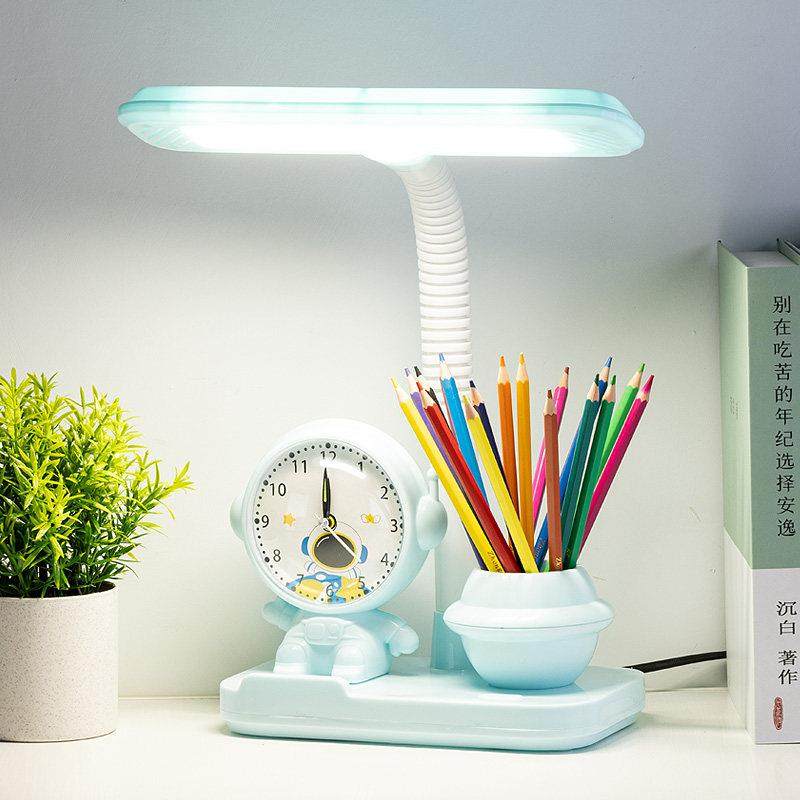 卡通学生led护眼台灯学习专用书桌卧室宿舍充插电床头灯生日礼物,家装灯饰光源,阅读台灯(护眼灯/写字灯),淘宝优惠券,粉丝福利购,淘宝优惠卷