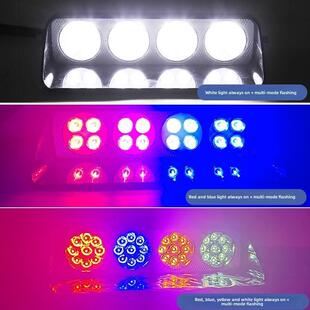 远光狗克星远光灯强光反击神器汽车激光提警示爆闪灯车载led超亮