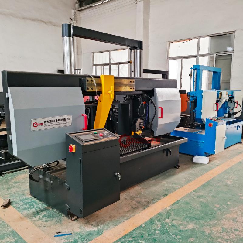 圆柱龙门双柱带锯床GZ4265(现货)钢筋锯床方管锯切机