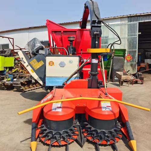 玉米秸秆青储收获机小型履带背负式收割机棉花杆收割粉碎机