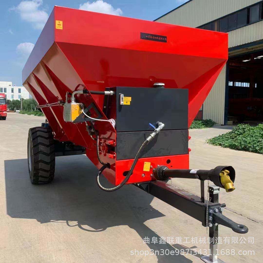 撒粪车有机肥鸡粪牛粪抛粪车三轮车撒肥机