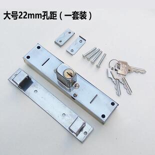 外装门锁老式防盗锁不锈钢铁拉闸门栅栏移门锁大门拉门双舌碰锁