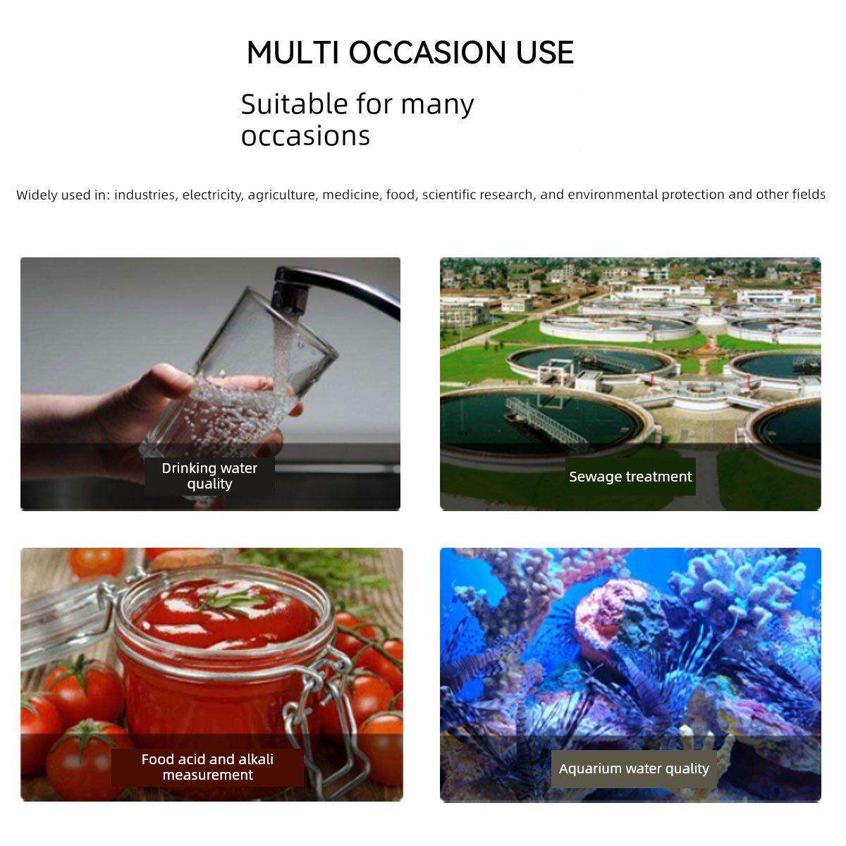 酸碱度计酸度计水质测试笔测量仪鱼缸海水养殖食品便携式数显检测