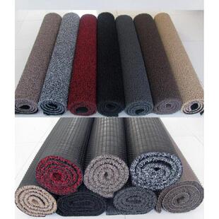 可切割丝圈地毯地板垫汽车行李箱垫客厅浴室门垫防滑防水Pvc脚垫