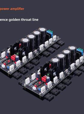 伟良A60+ 参考金嗓子A60电流反馈8并功放板套件 双声道HIFI功放板