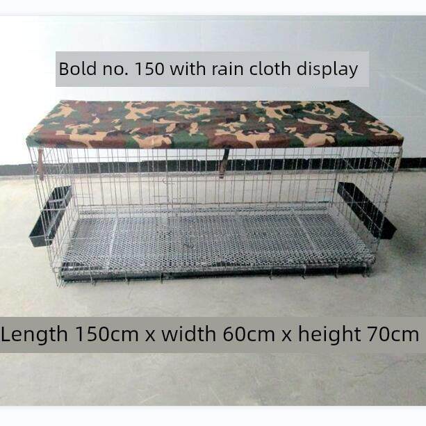 鸡笼子家用养殖笼特大号鸽子鹌鹑笼鸭笼加粗加密兔笼子折叠大鸡舍