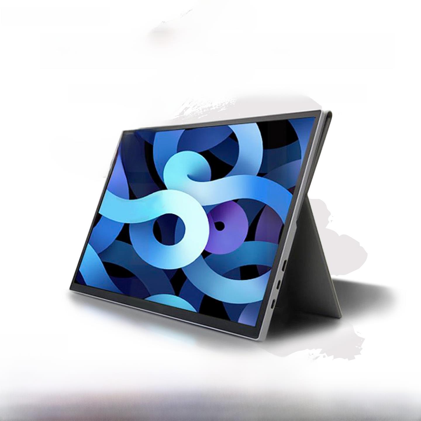 吾士15寸便携显示器4K触摸屏笔触压感笔记本电脑扩展屏手机外接屏