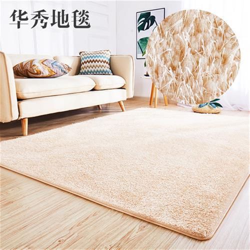 北欧地毯卧室床边毯客厅地毯毛绒房间满铺沙发茶几毯加厚简约家用