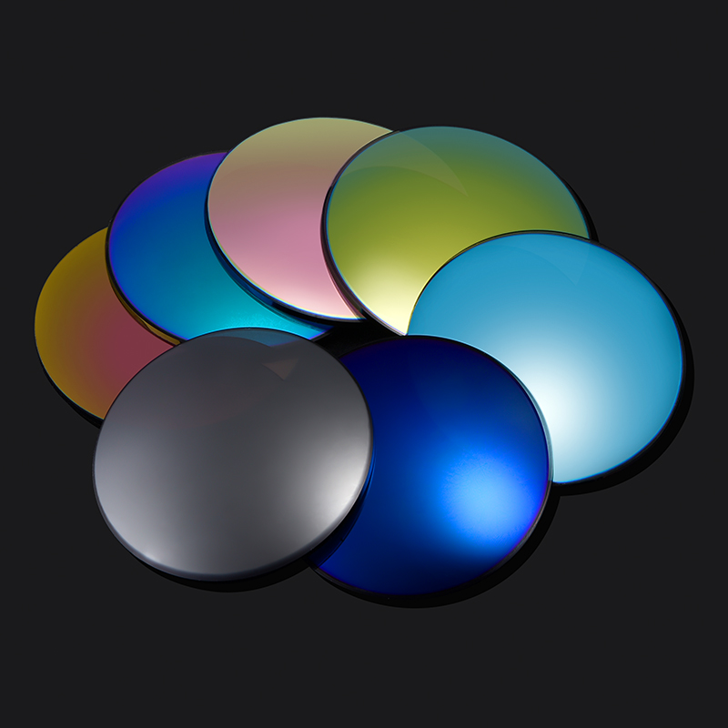 炫彩偏光太阳眼镜k片平光近视配度数墨镜司机男女款驾驶彩色镜片