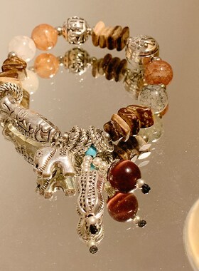 顺遂无虞~新中式民族风串珠手链女复古手串轻奢小众精致国风手饰