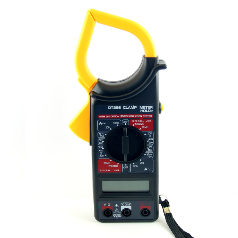 钳式数字万用表 高精度水电工程电流表万能表电压表电容表带蜂鸣