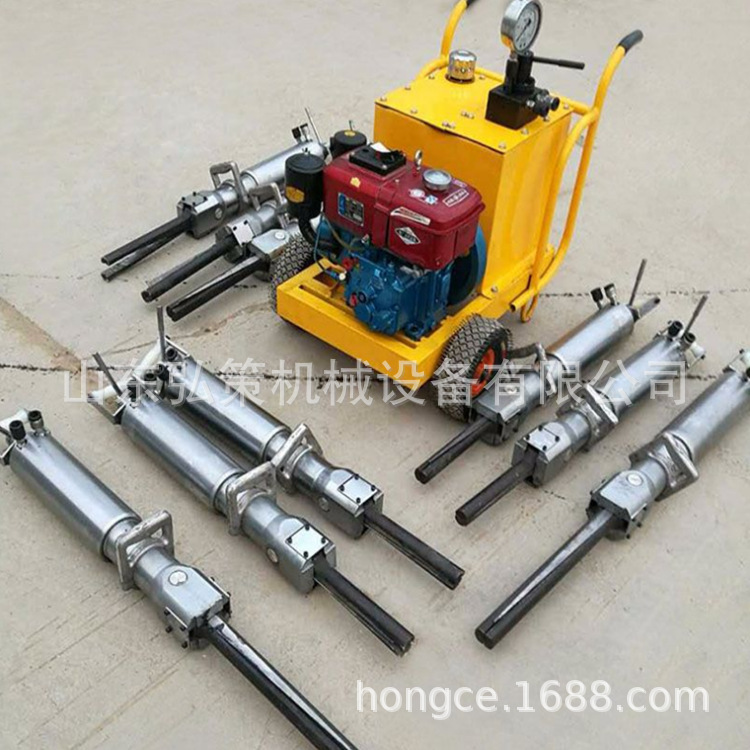 混凝土YP-40劈裂机  矿山岩石开采液压分裂机 柴油液压岩石劈裂机