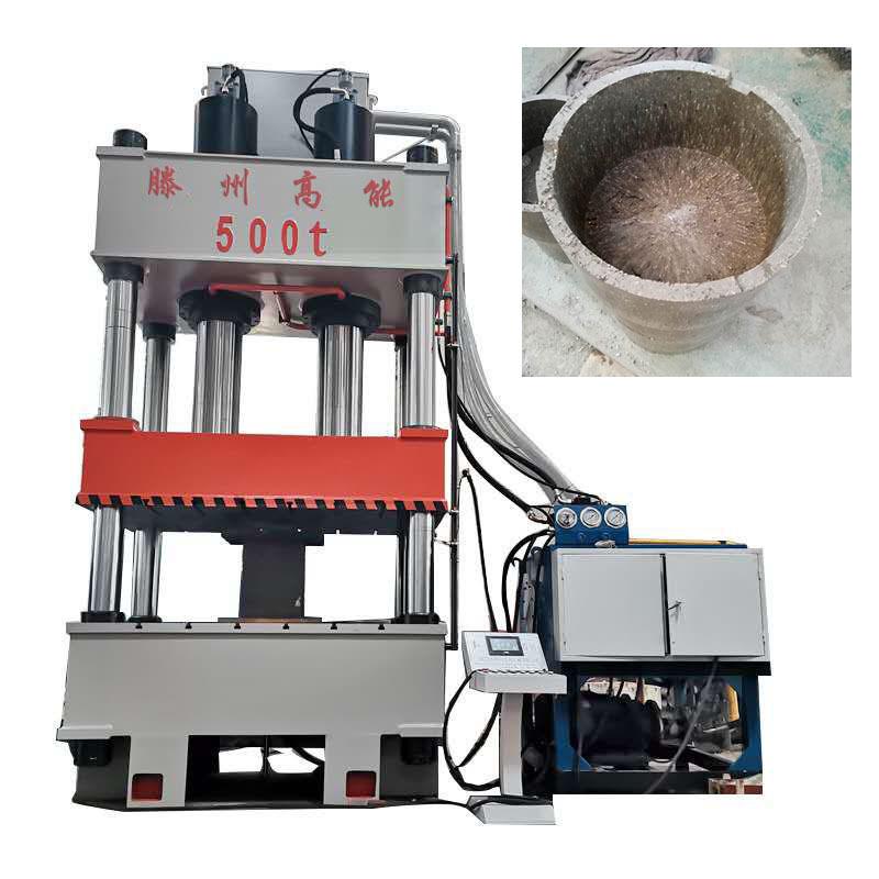 全自动石墨坩埚成型液压机500吨粉末液压机通用匣钵粉末成型机