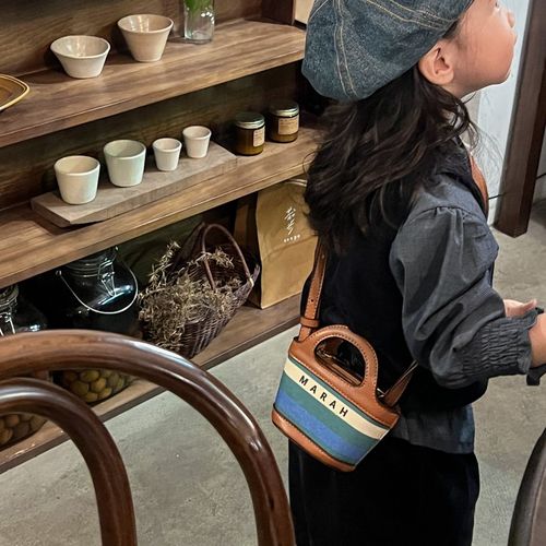 网红洋气儿童包包2024新款时尚女童宝宝手提包小女孩外出斜挎小包