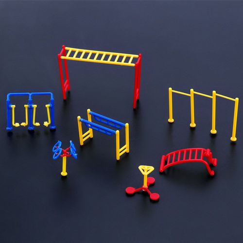 速发现货滑滑梯模型建筑沙盘模型材料广场娱乐设施儿童健身器材滑