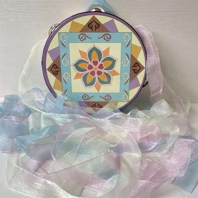 广西三月三壮族铜鼓手工艺品3月3儿童手摇鼓铃鼓铜鼓民族创意礼品