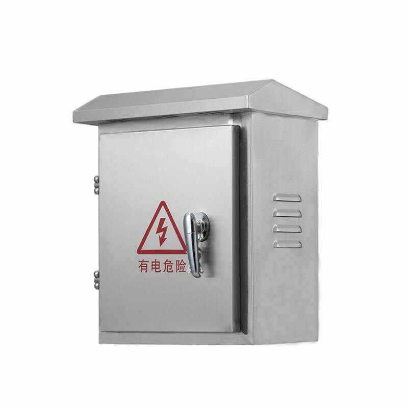 不锈钢配电箱用户工厂外监控箱室外防水箱工程抱杆W防雨控制箱定