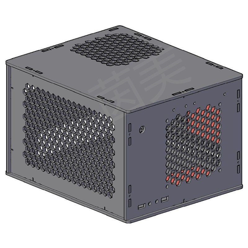 全透明亚克力有机玻璃水晶电脑主机箱定制定造定做 DIY音响功放箱,电脑硬件/显示器/电脑周边,机箱,淘宝优惠券,粉丝福利购,淘宝优惠卷