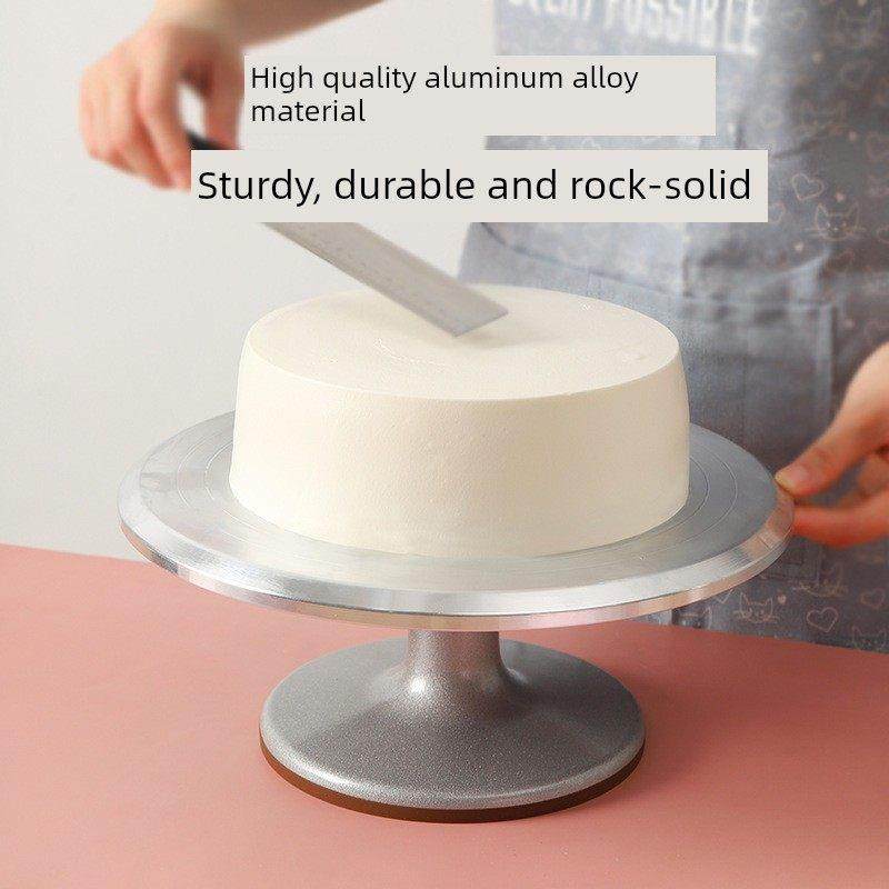 蛋糕转盘装饰桌烘焙工具集铝合金托盘旋转涂抹家用商业装饰转盘,厨房/烹饪用具,其它烘焙器具,淘宝优惠券,粉丝福利购,淘宝优惠卷
