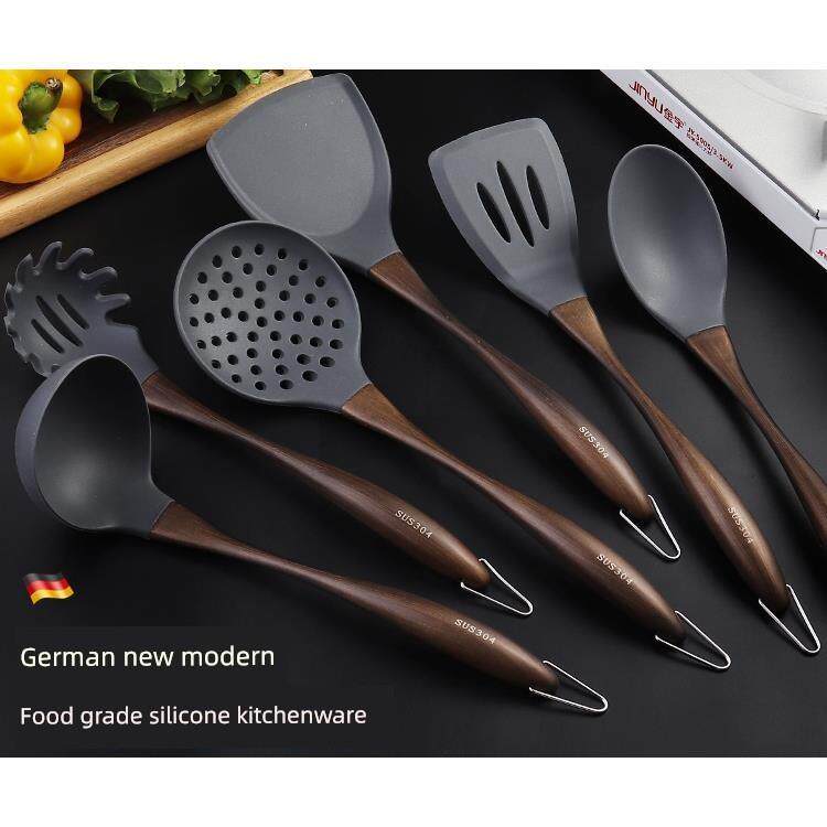 德国Fissler硅胶抹刀不粘锅专用抹刀烹饪抹刀勺子厨房用具抹刀套