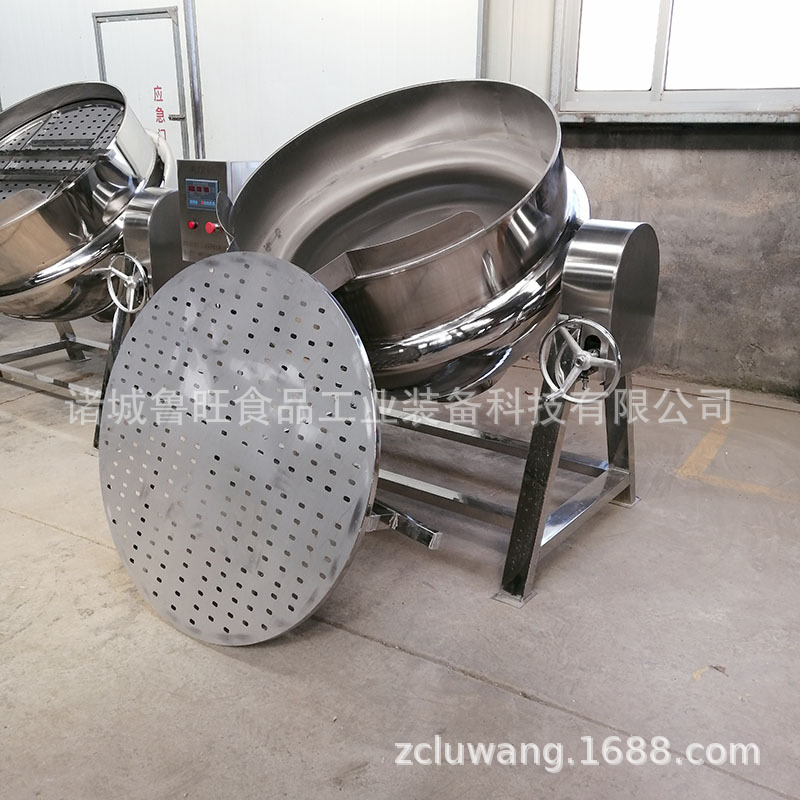 花生卤煮锅 肉类品蒸煮夹层锅  厂家直销食品深加工设备
