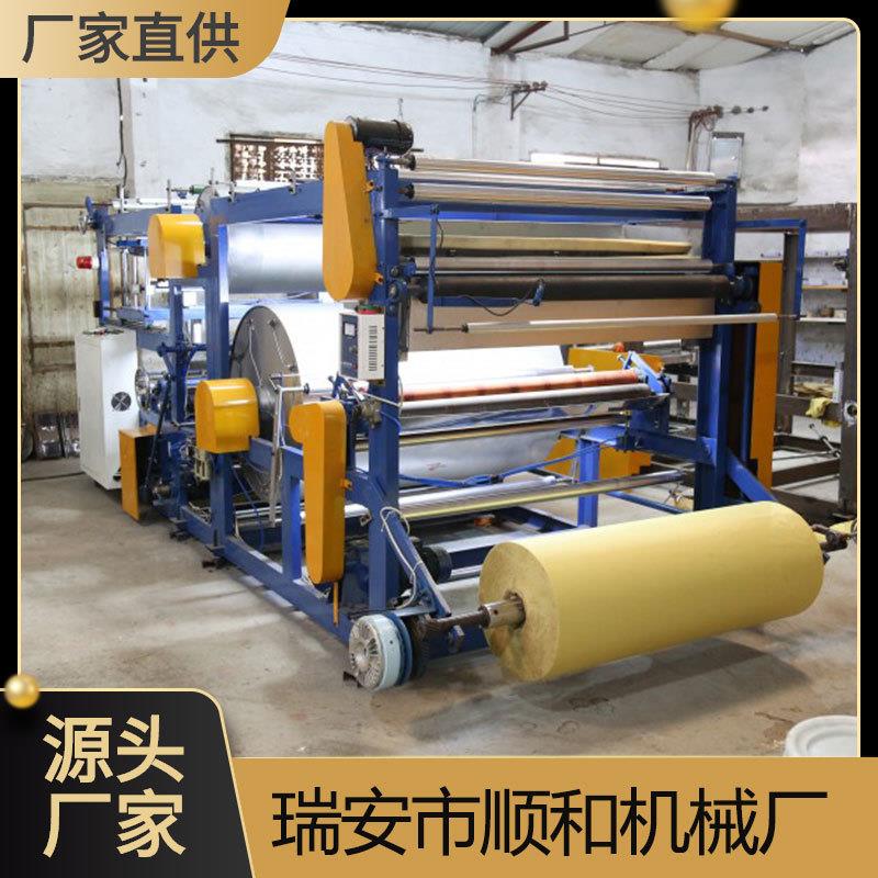 全自动三道贴锡箔机全自动贴箔擦黄一体机连续式滚筒烘干贴箔机