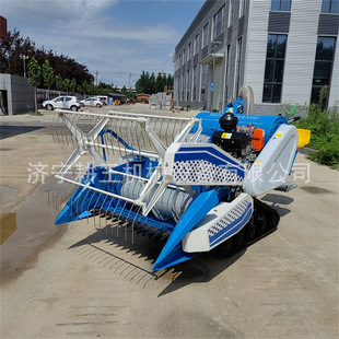 15马力小麦水稻联合收割机4LZ 水旱两用收割机 1.05A农业履带式