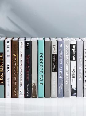 现代杂志假书彷真书装饰品家居摆件服装店柜台装饰道具书创意摆设