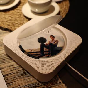 可创复古壁挂式蓝牙CD播放机 便携DVD CD一体机 ins风CD机