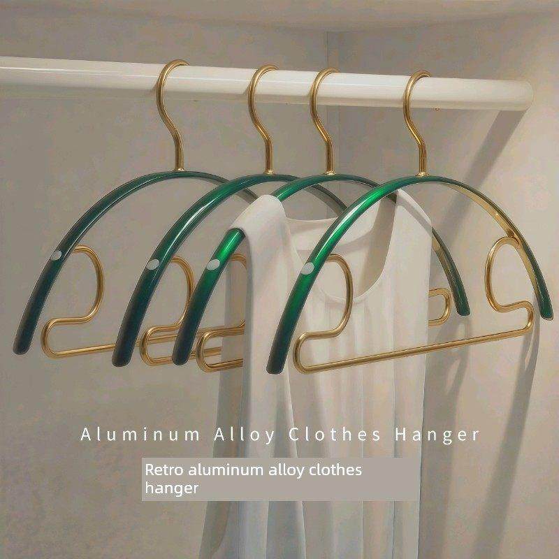 空间铝合金彷肩无缝衣架晾衣支架不锈钢家用防肩角不鼓胀可及豪华,收纳整理,金属衣架,淘宝优惠券,粉丝福利购,淘宝优惠卷