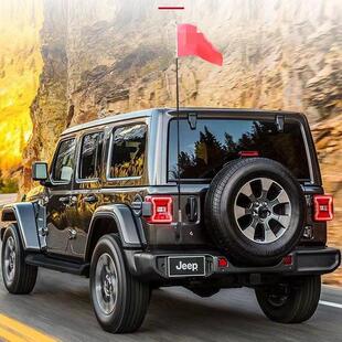 汽车装饰天线 线 卡边/夹边SUV越野车轿车车载改装棋杆车尾天线