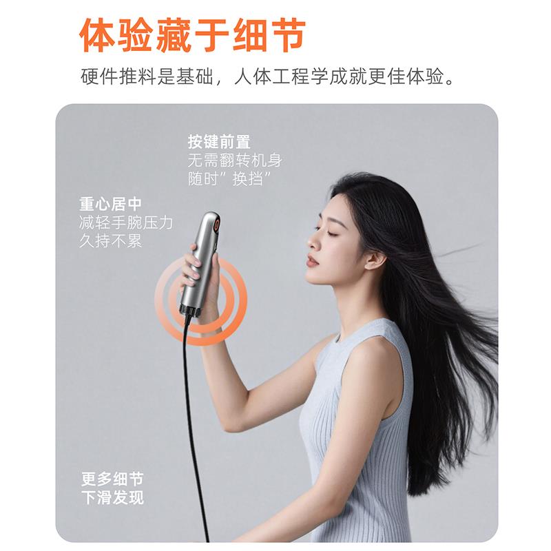 SYLPH仙如吹风机精灵2代便携吹风机差旅迷你负离子护发速干吹风机