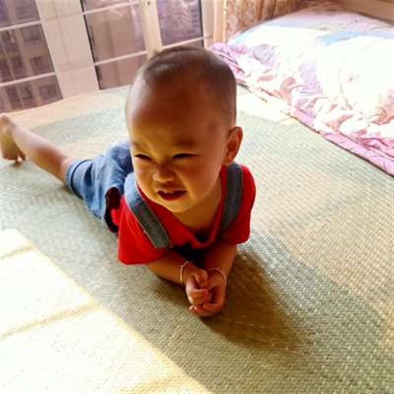 天然手工凉席竹席头层青篾竹编老式篾席子儿N时夏季床席可水洗定