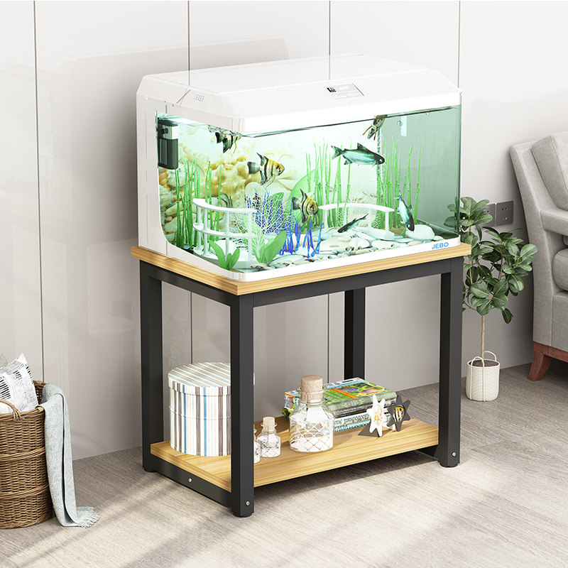 鱼缸架子铁艺鱼缸底座小型鱼缸桌子金属承重底柜水簇箱可定制底架