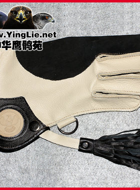 鹰具头层牛皮手套/鹰猎手套柔软小鹰用/中小型鹰隼用手套/鹰手套