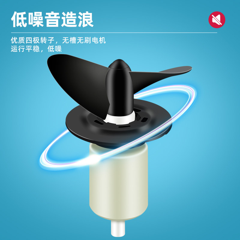 八爪鱼造浪泵静音鱼缸变频造w流泵海水缸冲浪泵环流泵抽粪器OP-2