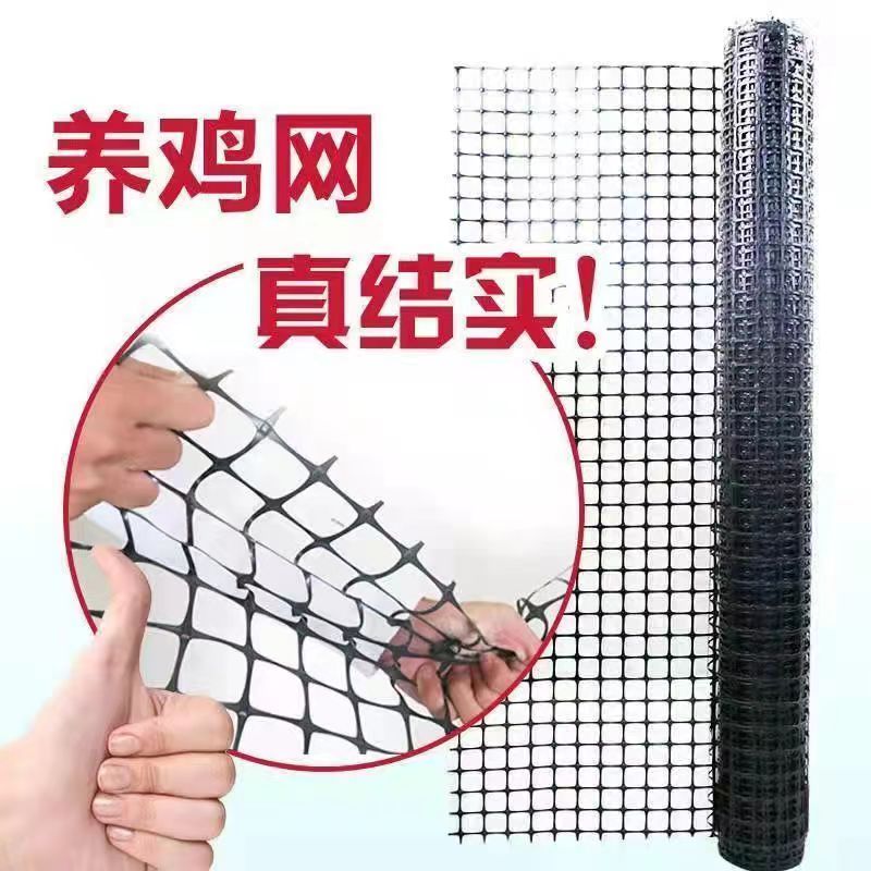 塑料网防a护网养殖菜园漏粪脚垫圈玉米网土工格栅U围栏网养鸡网户