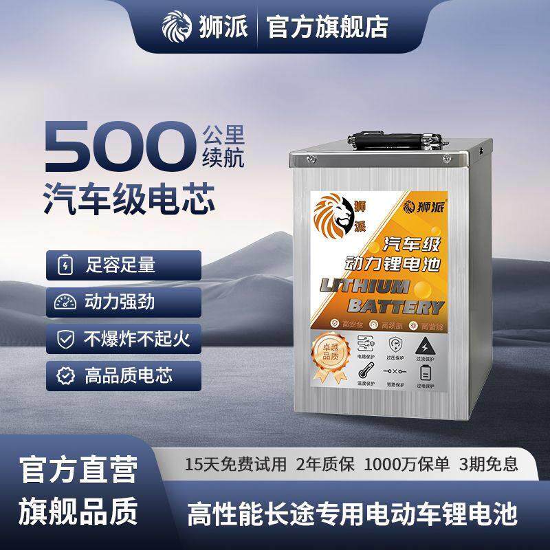 宁德二三四轮电动车60V48V72V外卖磷酸铁锂电池三元动力锂电池