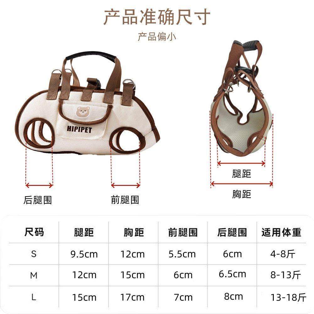 小型犬宠物背包猫狗便携可斜跨手提包单肩包宠物外带包卡通背带包