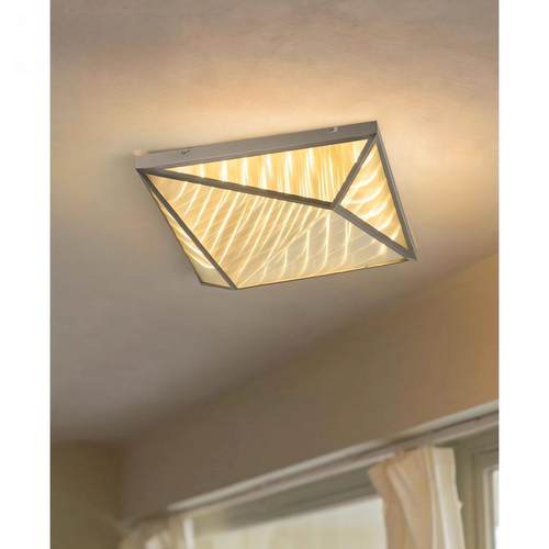 法式轻奢卧室吸顶灯中古包豪斯客厅饭厅房间灯工业风不锈钢玄关灯