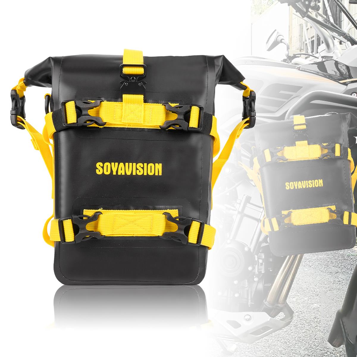 机车骑士包边包多功能护杠包防水快拆挂包机车摩旅骑行包大容量