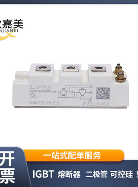 SKM195GB125D SKM100GB12T4G全新原装IGBT模块电子元器件量大价优