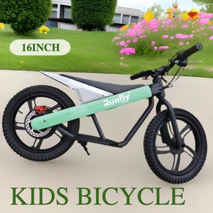 2025新款 bicycle 16寸儿童电动车平衡车自行车children electric